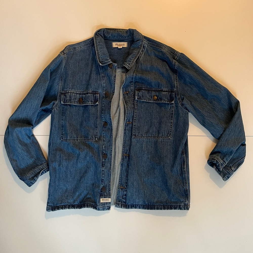 Madewell Men’s Denim Shirt Jacket M